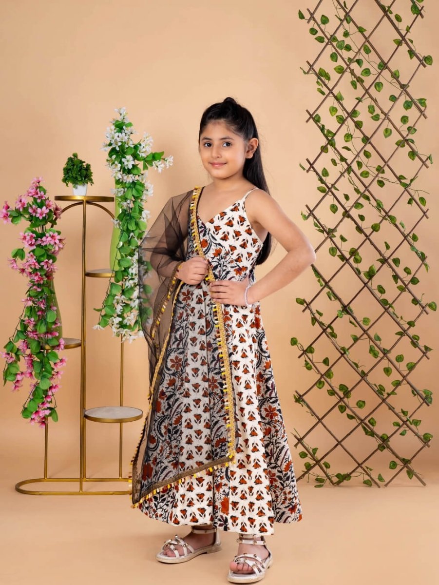 Majestic Angrakha Dress - Bebe Unicorn