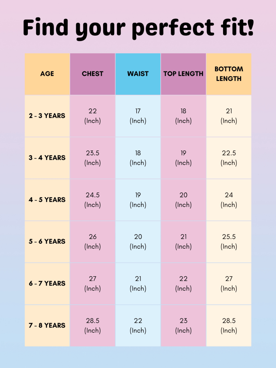 Navy Blue Pure Cotton Ensemble - Bebe Unicorn