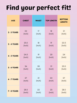 Navy Blue Pure Cotton Ensemble - Bebe Unicorn