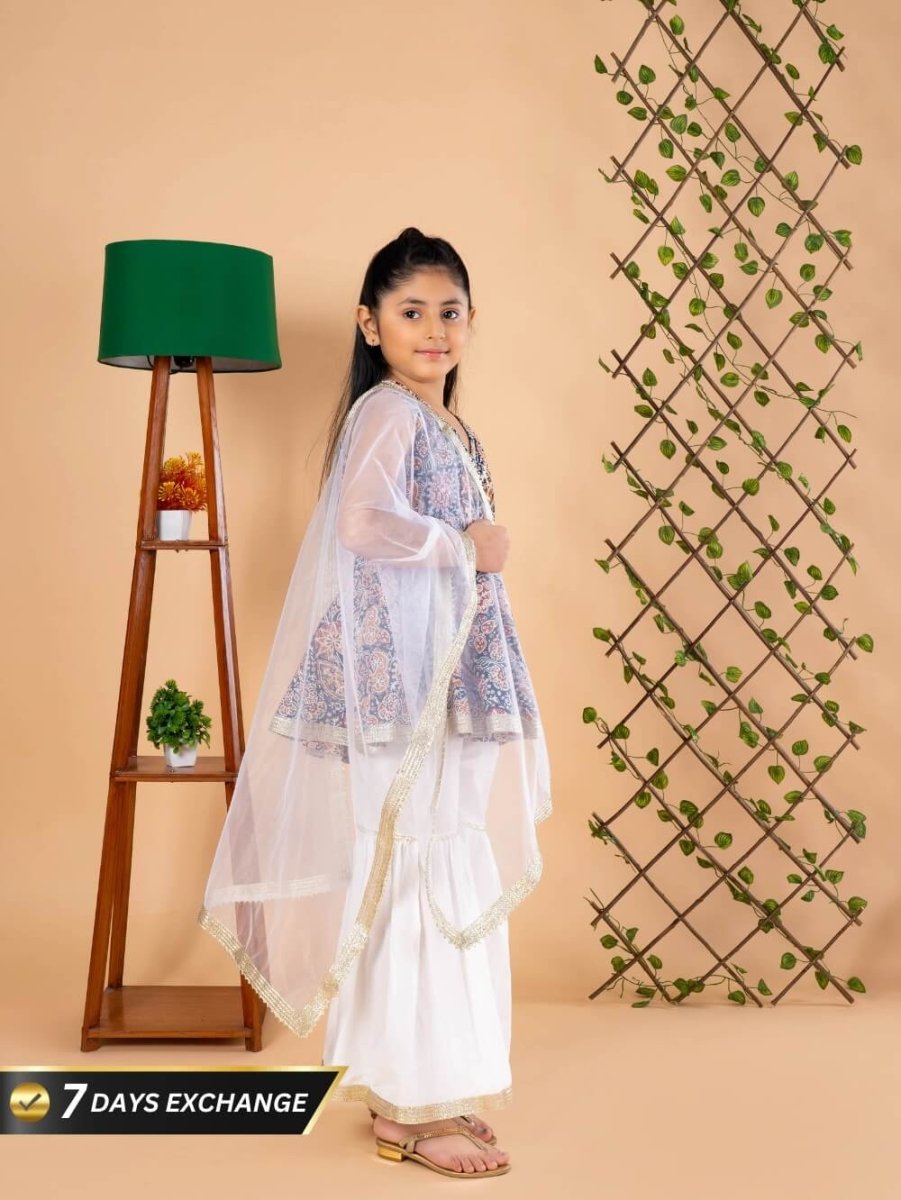 Royal Princess Peplum Angrakha - Bebe Unicorn