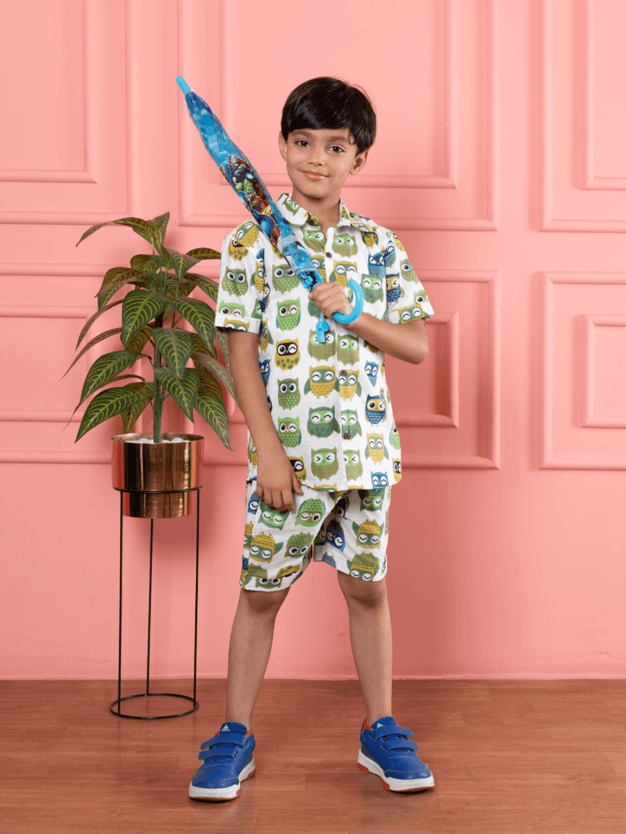 Stylish Owl Co - ord Set - Bebe Unicorn