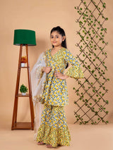 Twirl and Twinkle Peplum Set - Bebe Unicorn