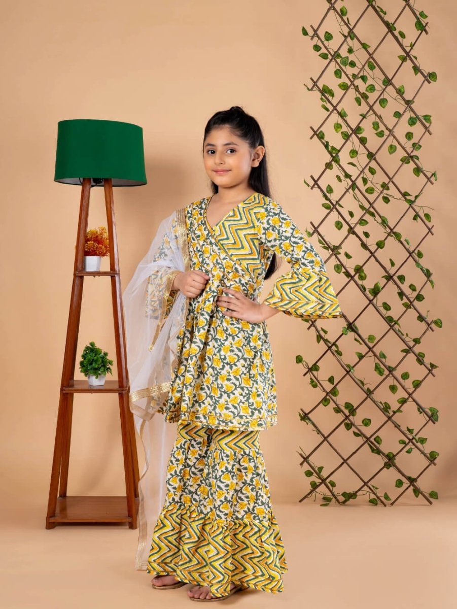 Twirl and Twinkle Peplum Set - Bebe Unicorn